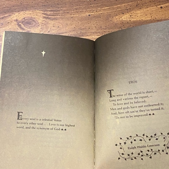 The Language of Love Book with Orange and Cream Cover - Picture 4 of 4